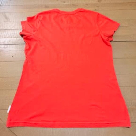 Nike Women’s Dri-Fit Cotton Tee Red Practice Made Perfect T-Shirt XL - Picture 3 of 9